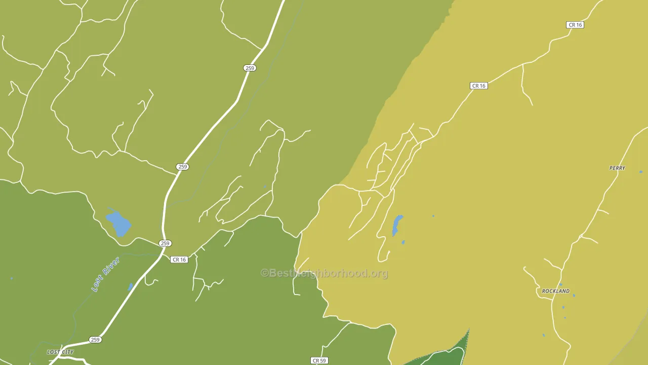 26810, WV block-group voter-turnout map