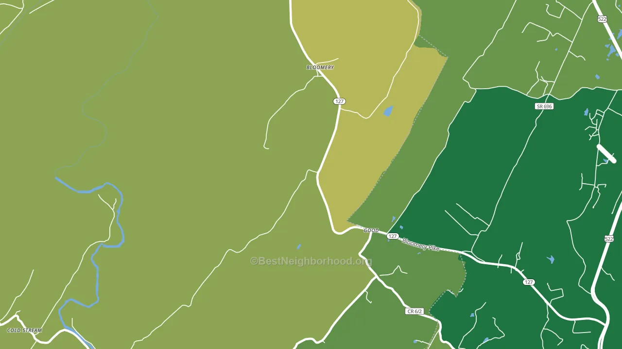 26817, WV block-group voter-turnout map