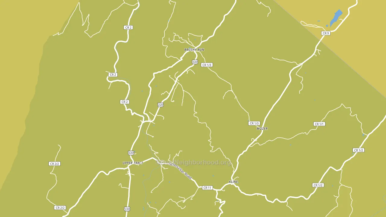26866, WV block-group voter-turnout map