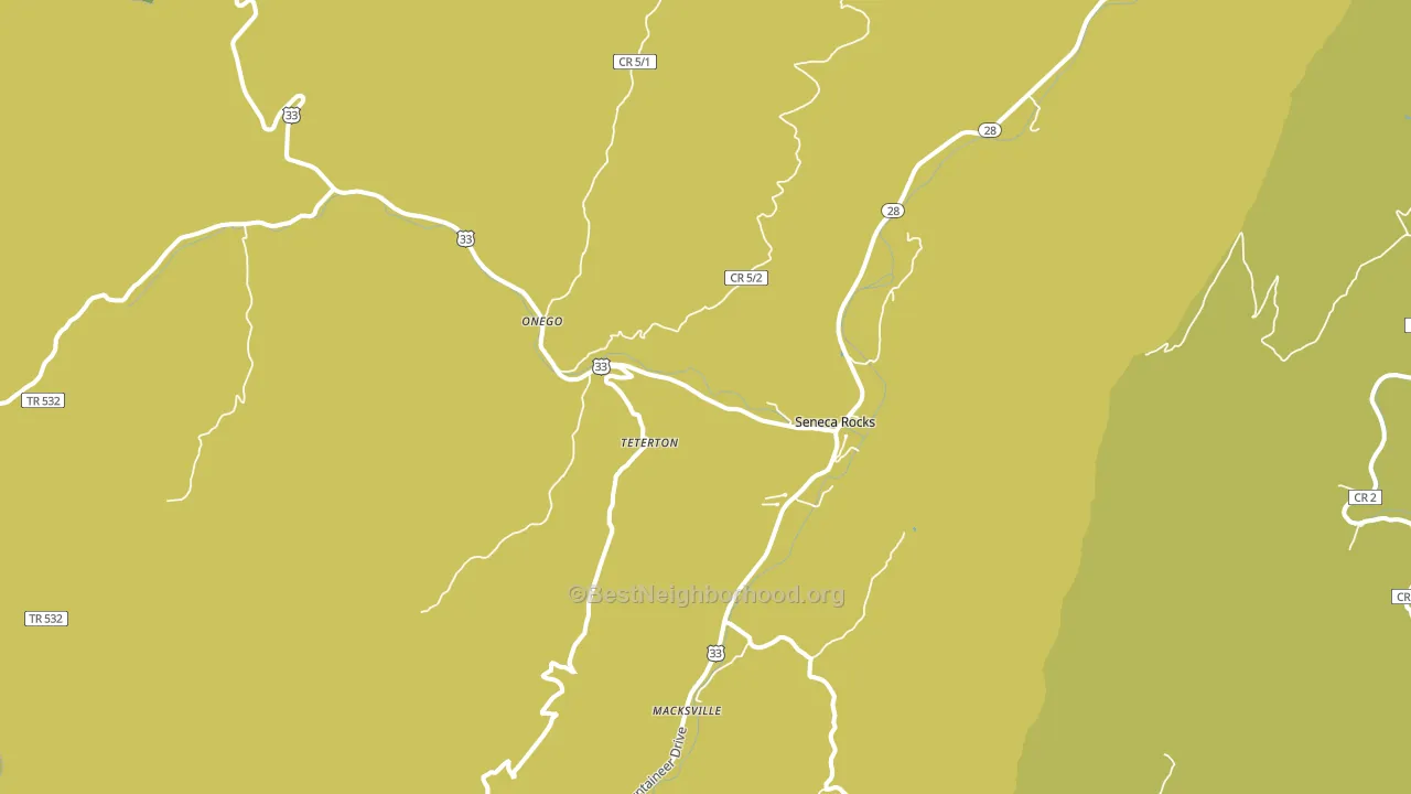 26884, WV block-group voter-turnout map