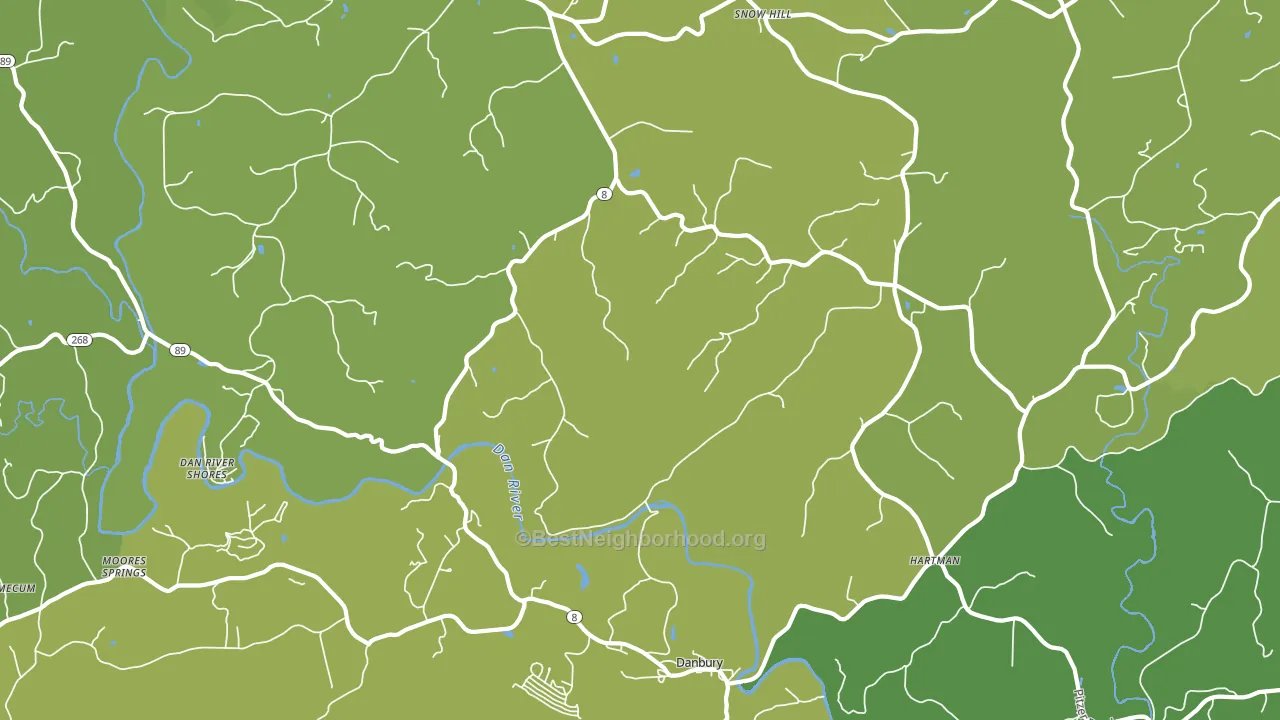 27016, NC block-group voter-turnout map
