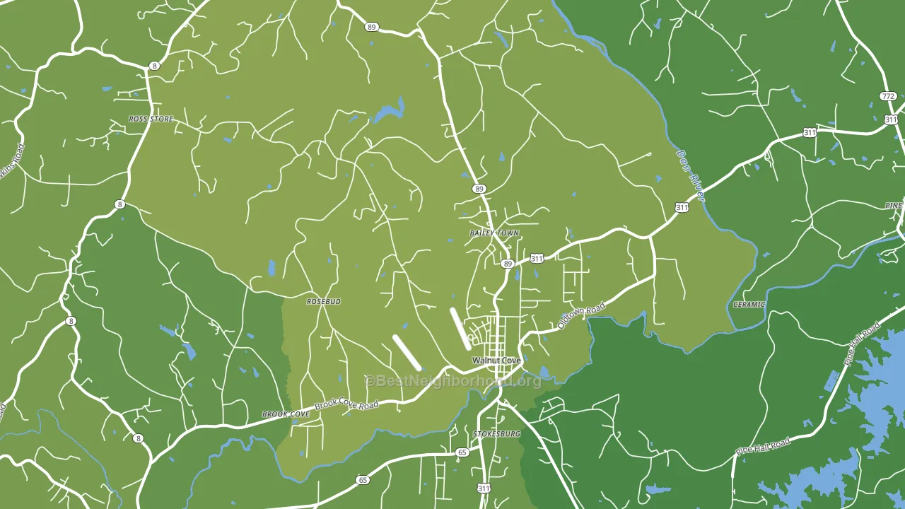 27052, NC block-group voter-turnout map