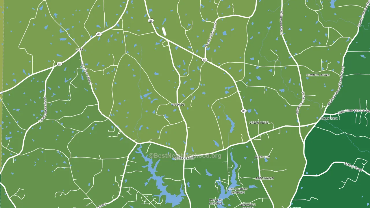 27231, NC block-group voter-turnout map