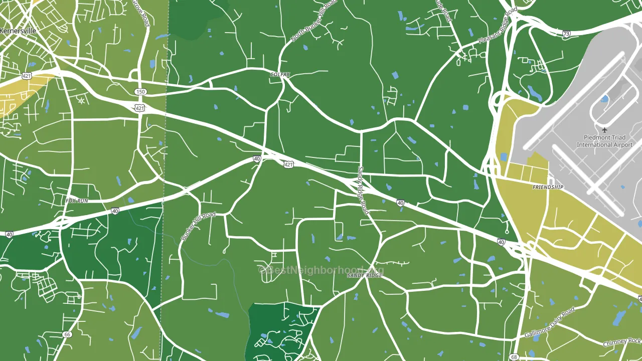 27235, NC block-group voter-turnout map