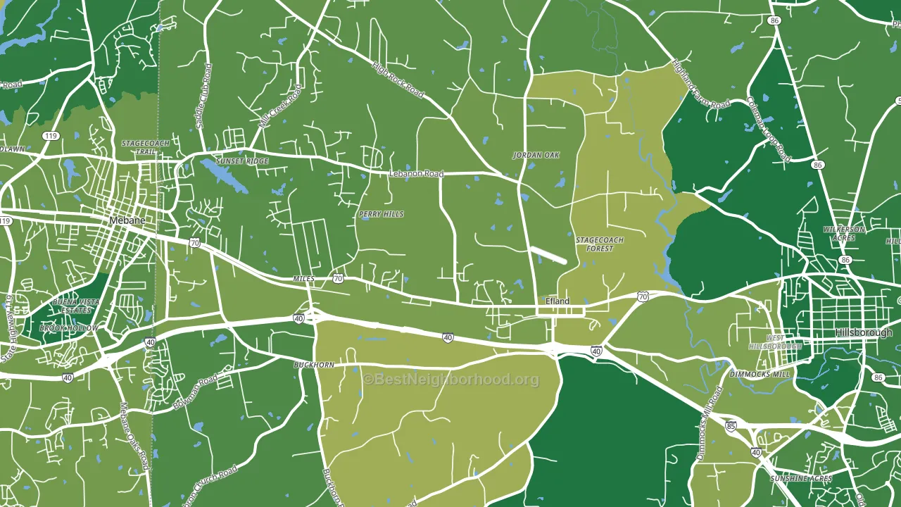 27243, NC block-group voter-turnout map