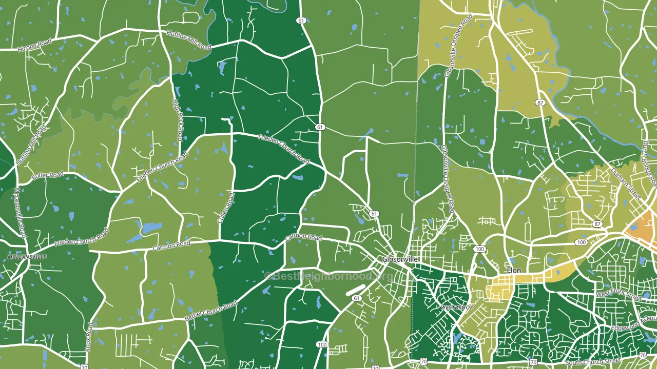 27249, NC block-group voter-turnout map