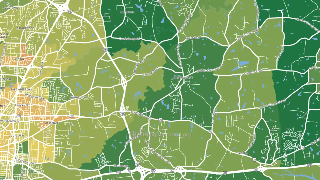 27301, NC block-group voter-turnout map