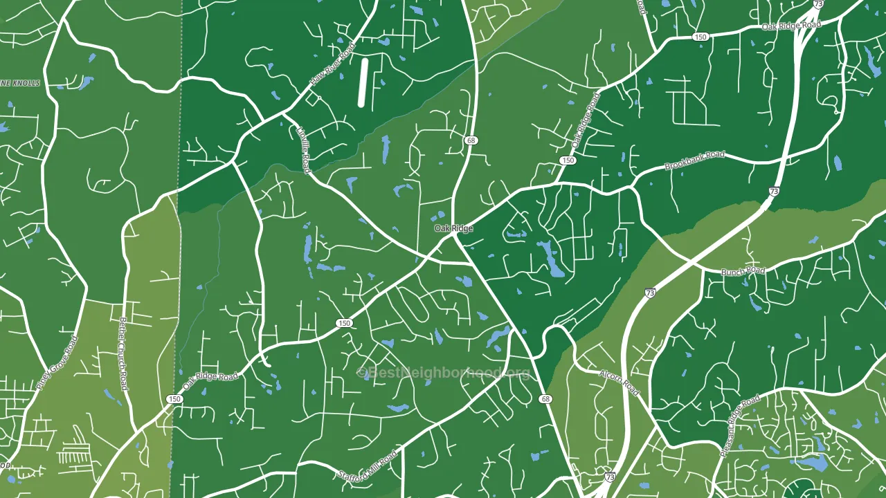 27310, NC block-group voter-turnout map