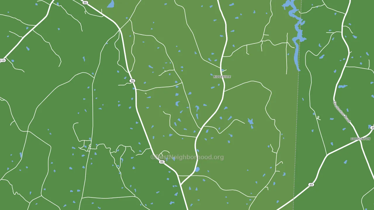 27314, NC block-group voter-turnout map