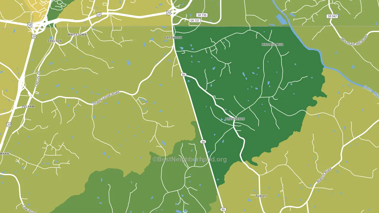 27315, NC block-group voter-turnout map