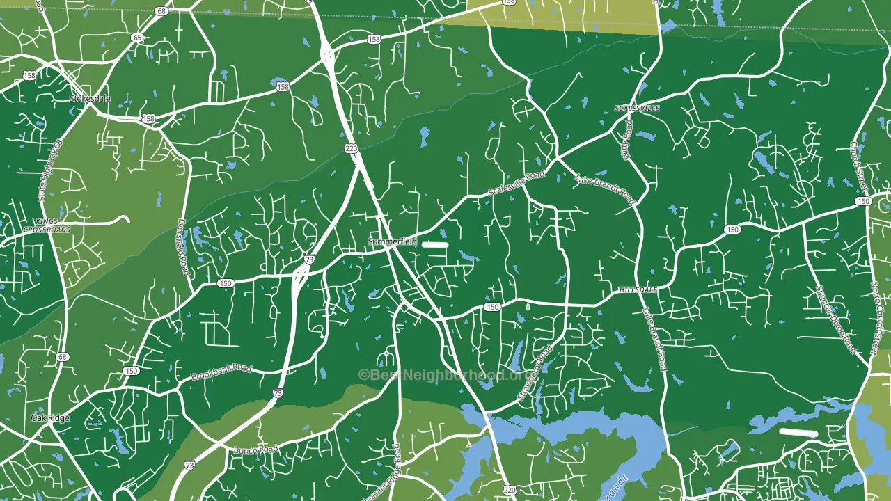 27358, NC block-group voter-turnout map