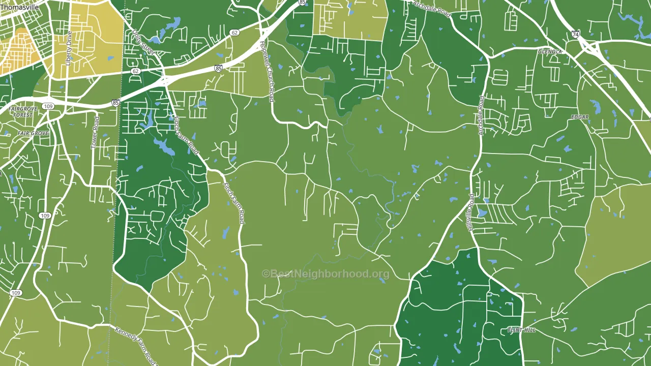 27370, NC block-group voter-turnout map