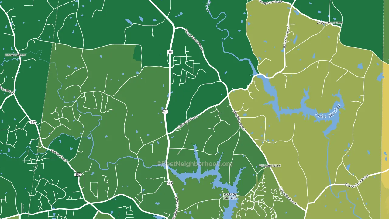 27503, NC block-group voter-turnout map