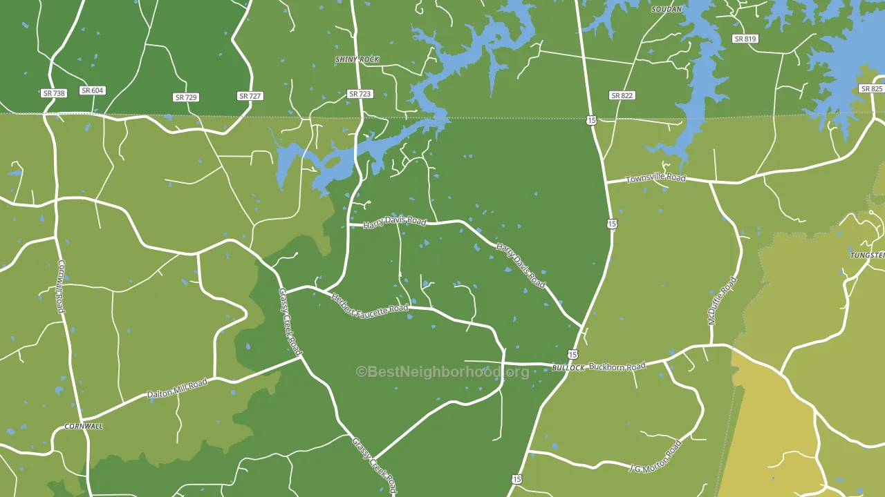 27507, NC block-group voter-turnout map