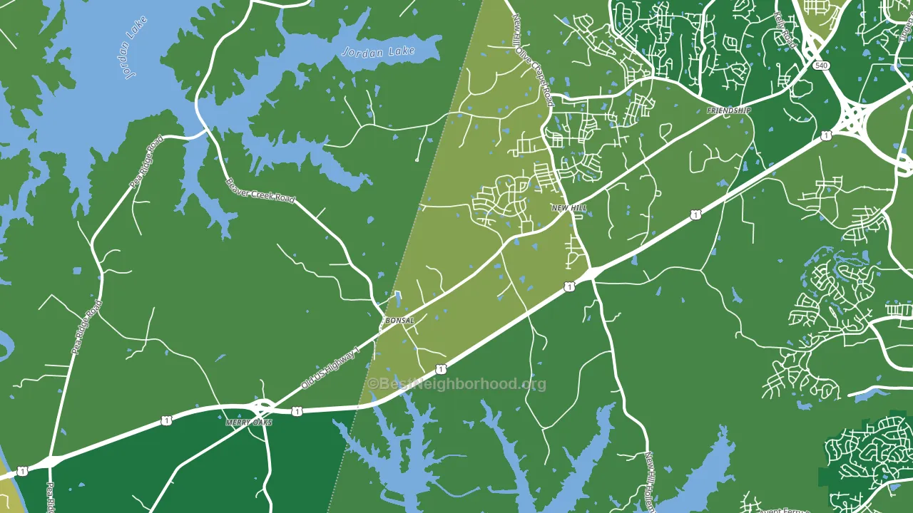 27562, NC block-group voter-turnout map