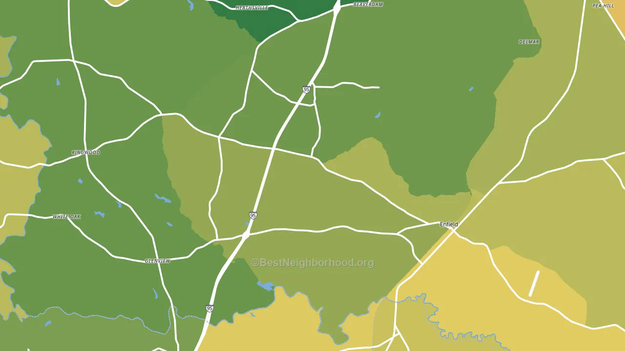 27823, NC block-group voter-turnout map