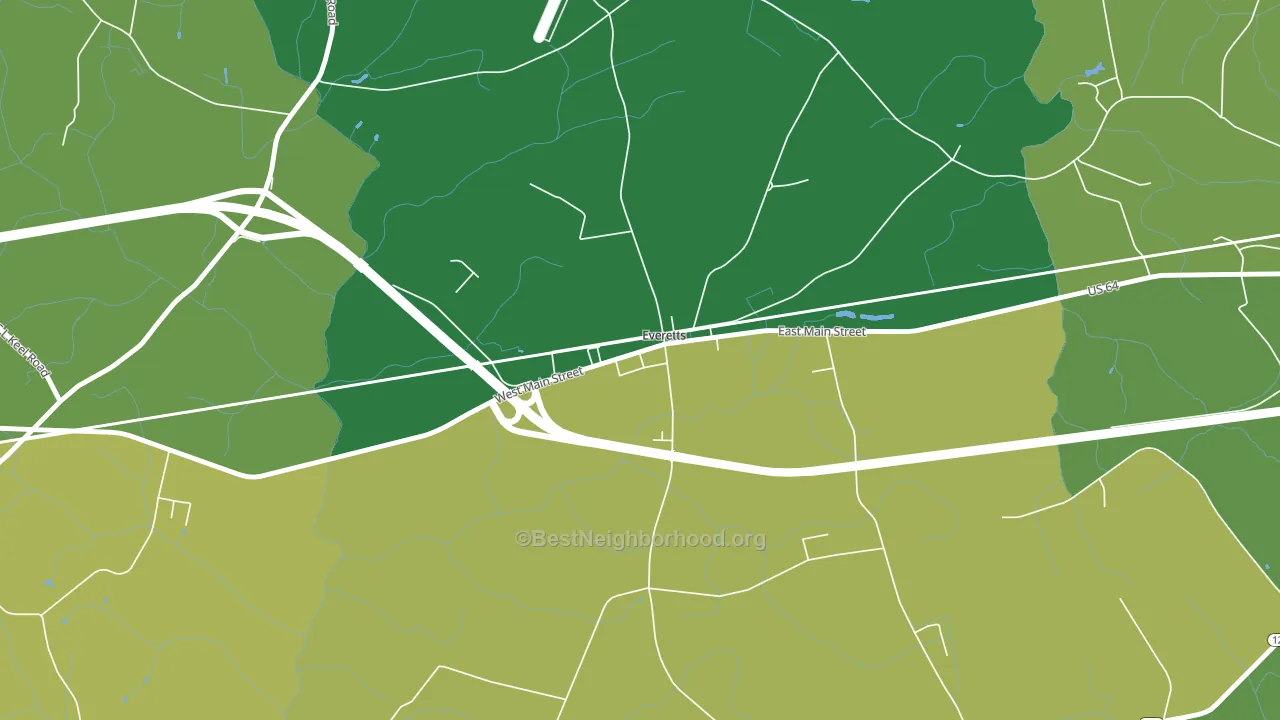 27825, NC block-group voter-turnout map