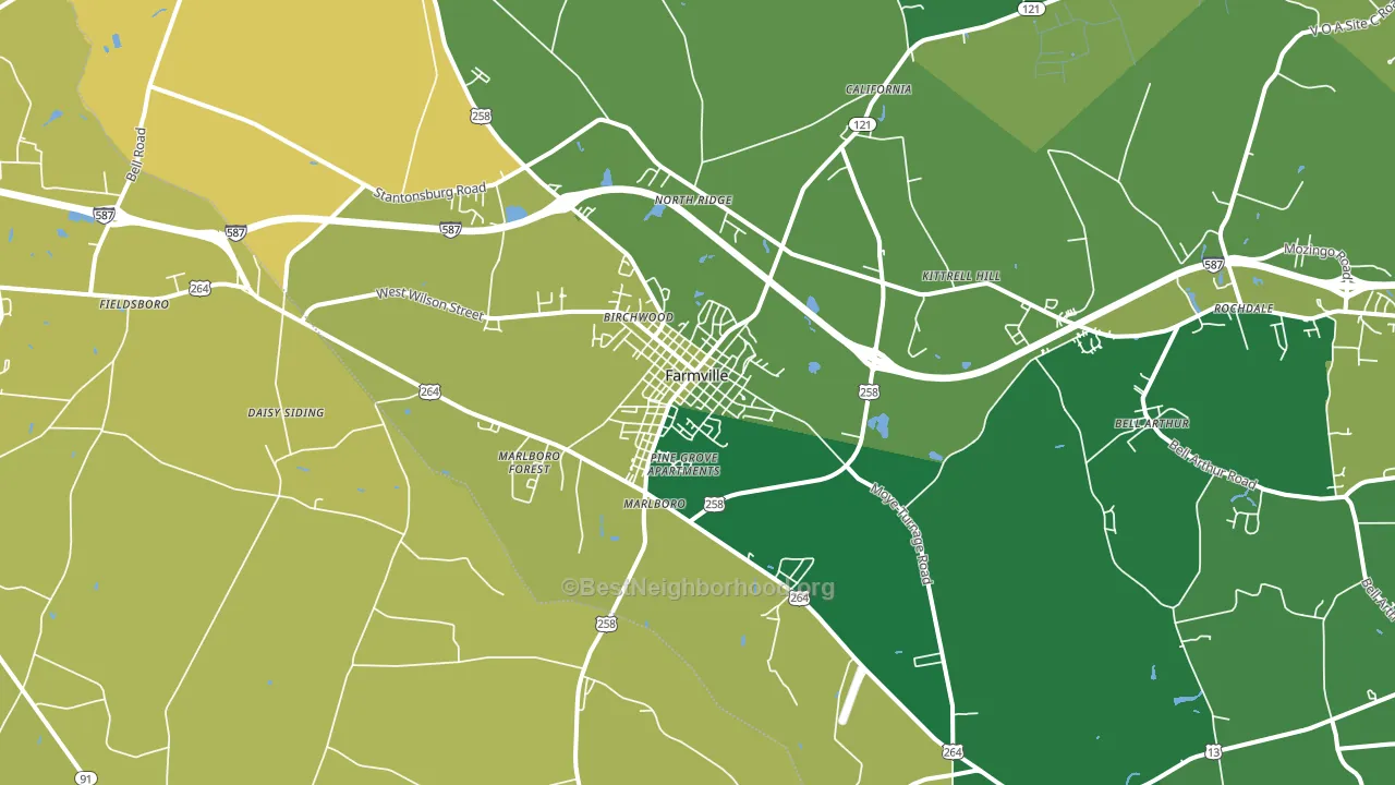 27828, NC block-group voter-turnout map