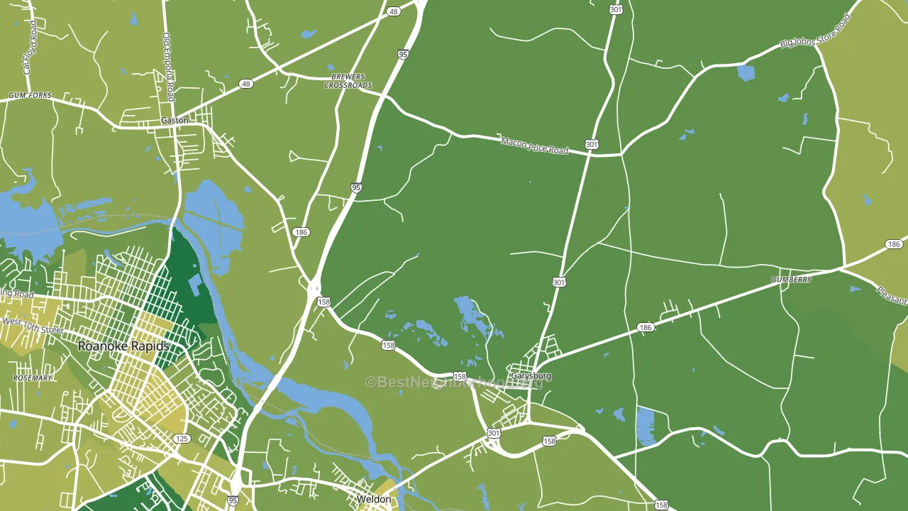 27831, NC block-group voter-turnout map