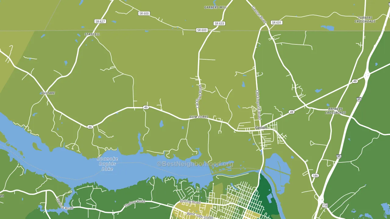 27832, NC block-group voter-turnout map