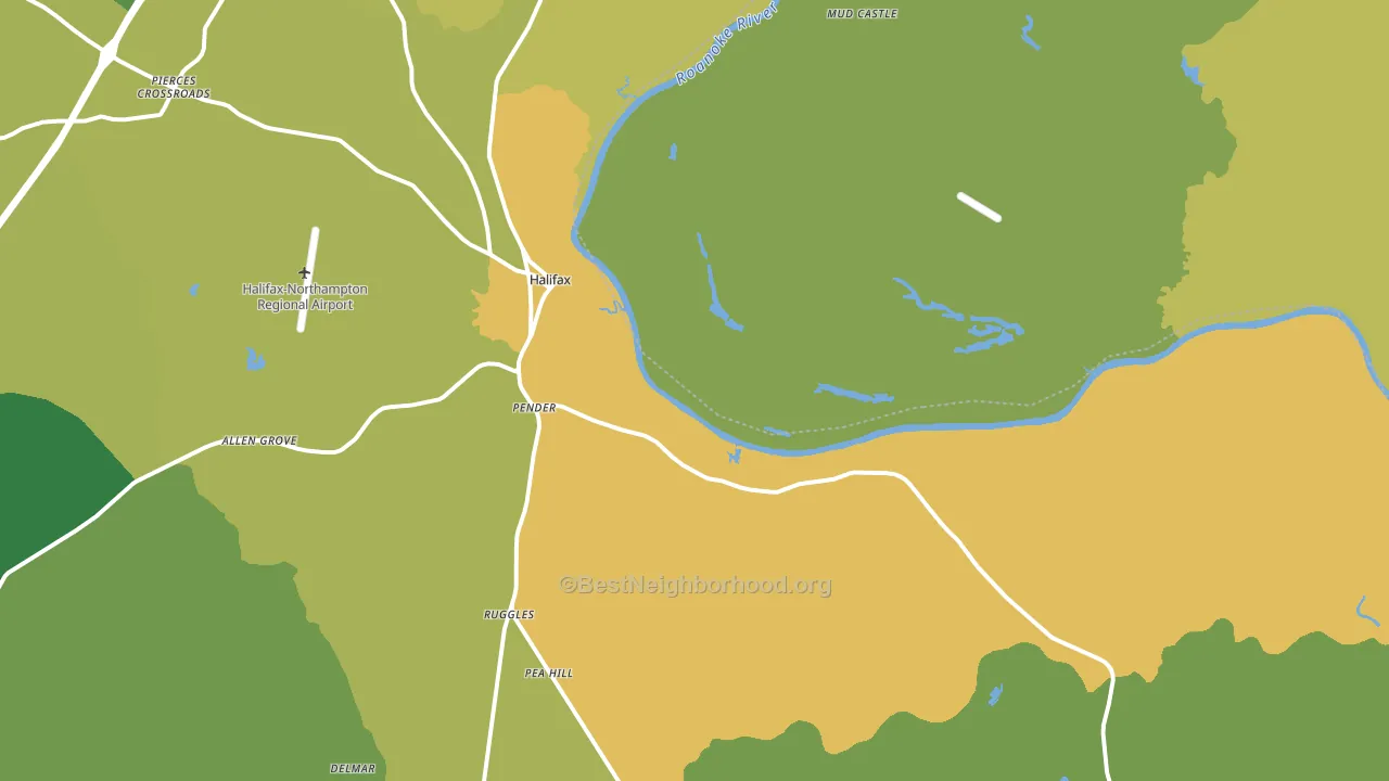 27839, NC block-group voter-turnout map