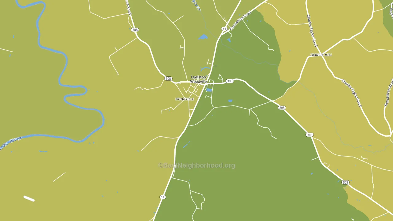 27849, NC block-group voter-turnout map
