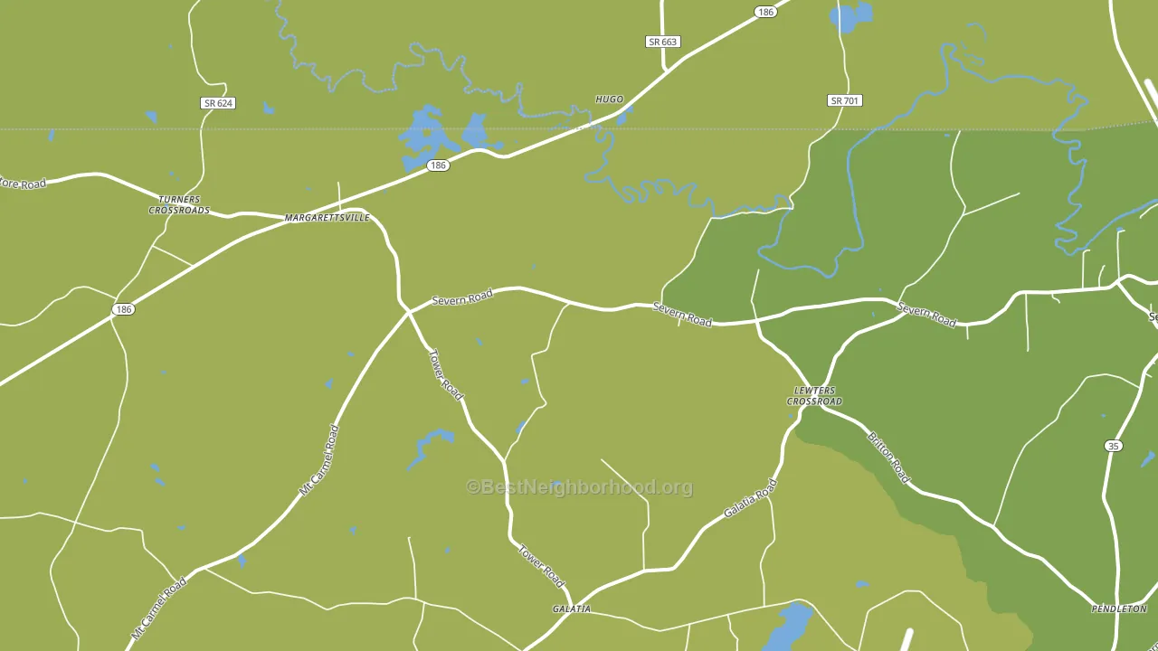 27853, NC block-group voter-turnout map