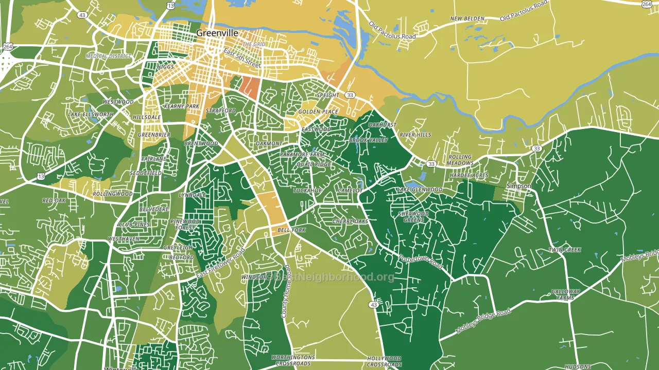 27858, NC block-group voter-turnout map