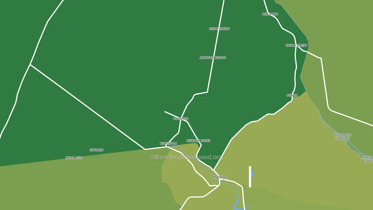 27860, NC block-group voter-turnout map