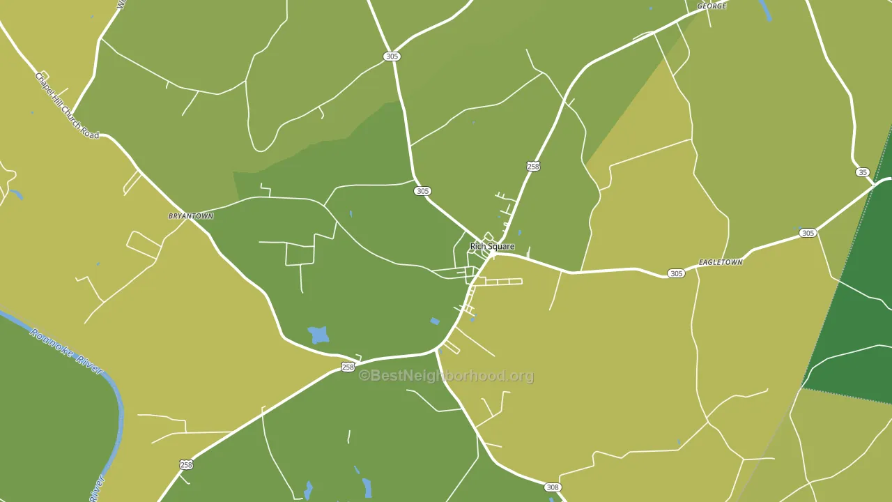 27869, NC block-group voter-turnout map