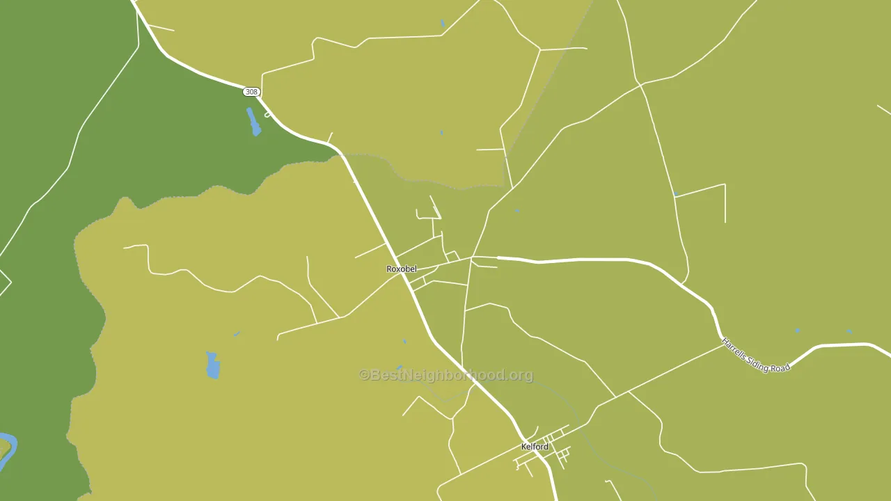 27872, NC block-group voter-turnout map