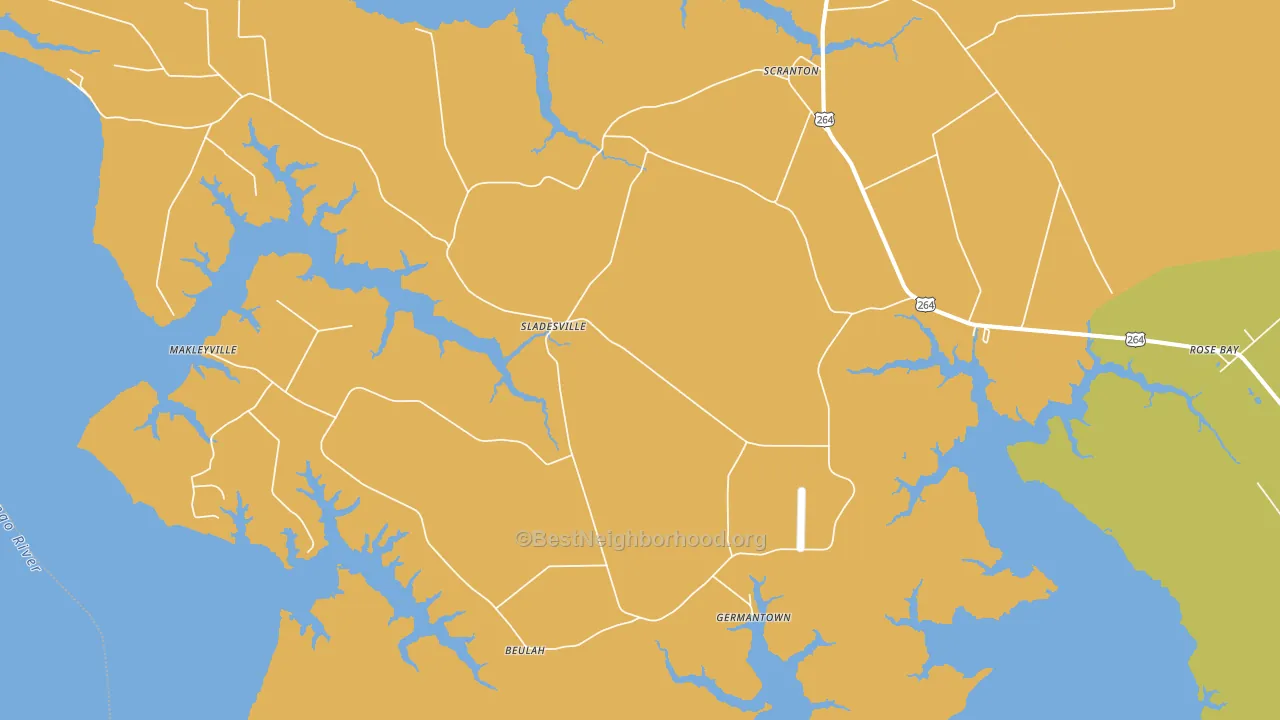 27875, NC block-group voter-turnout map