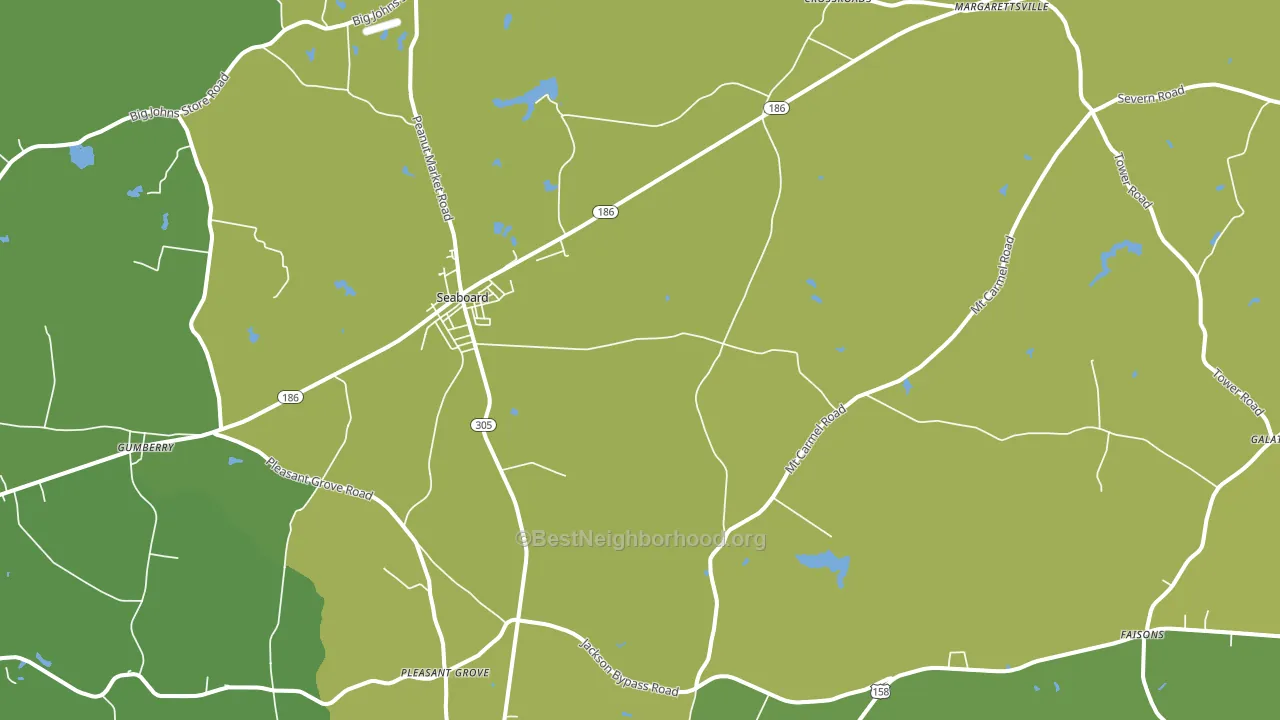 27876, NC block-group voter-turnout map