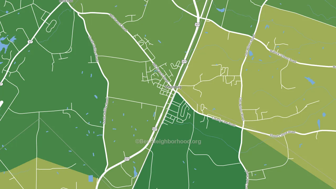 27878, NC block-group voter-turnout map