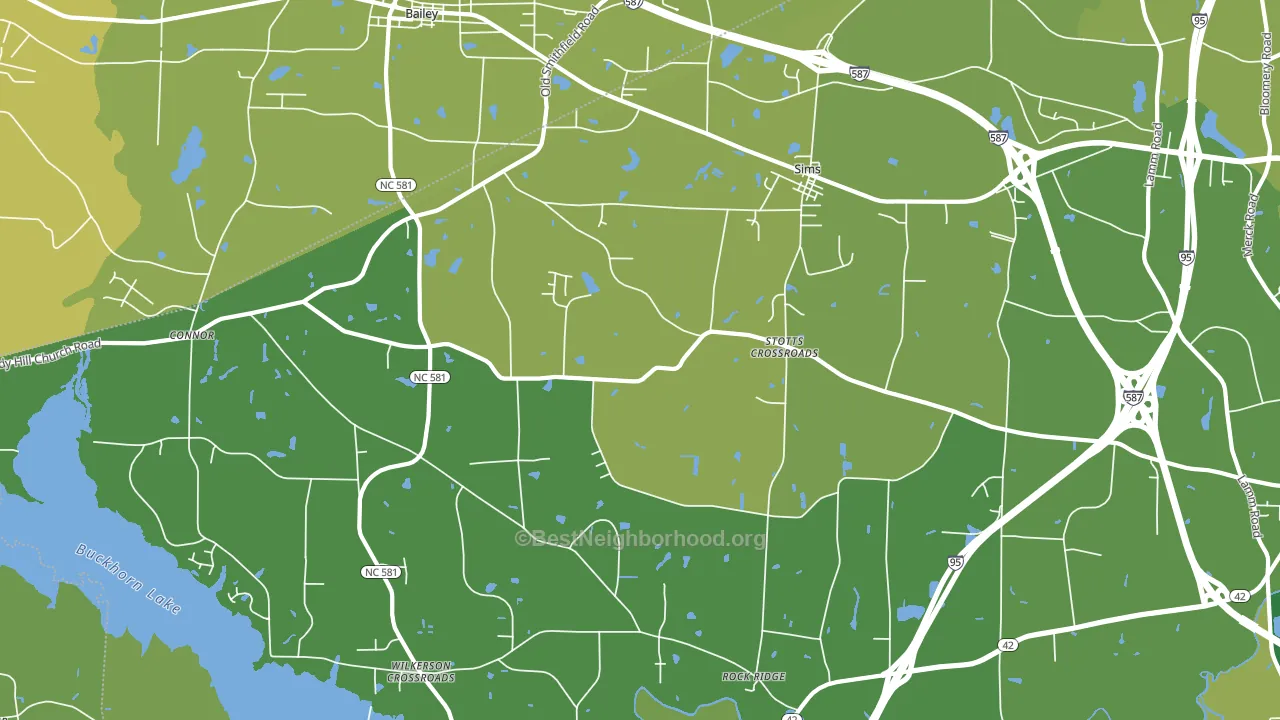 27880, NC block-group voter-turnout map