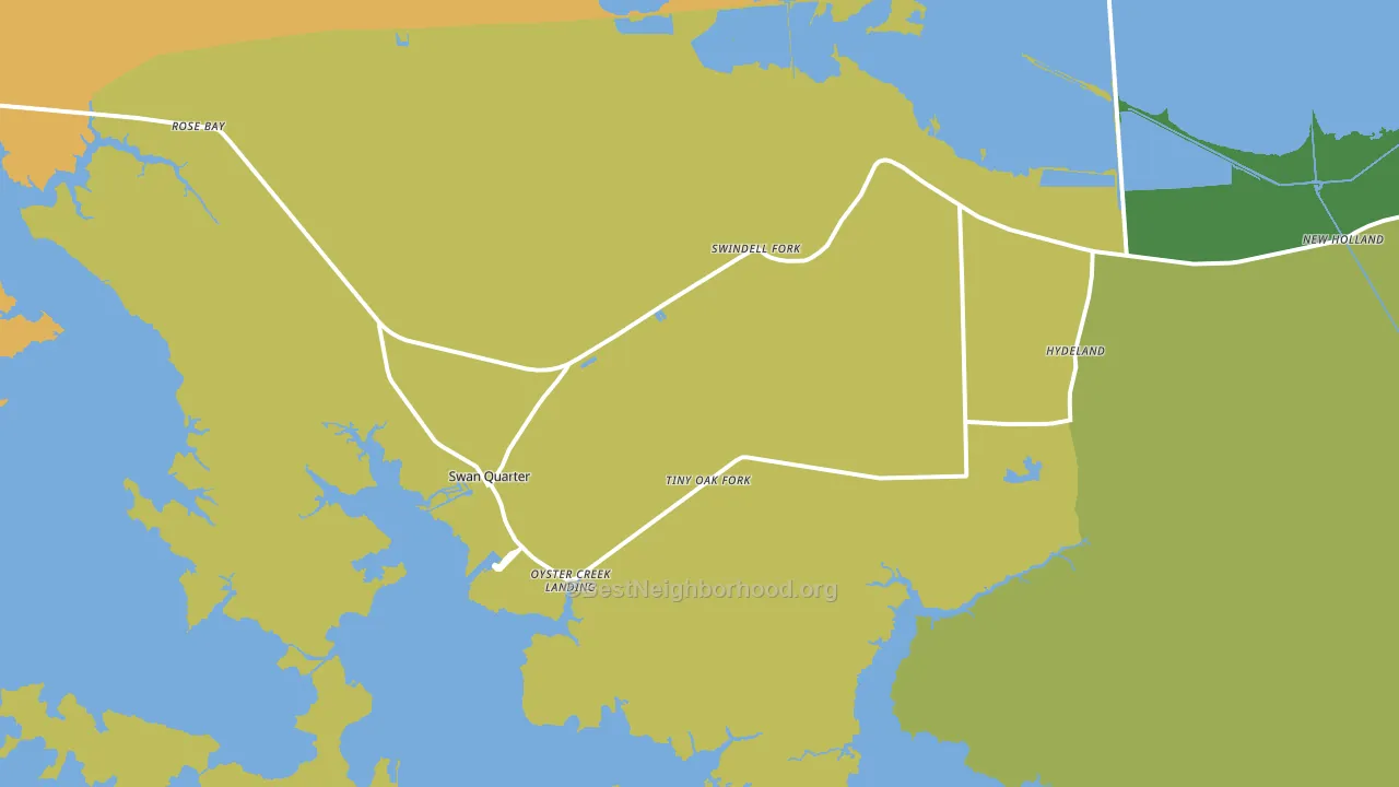 27885, NC block-group voter-turnout map
