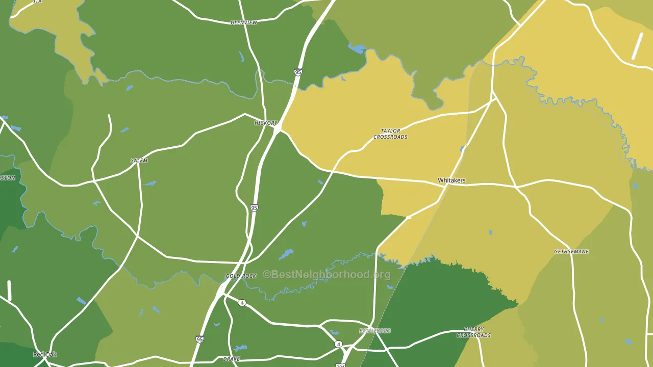 27891, NC block-group voter-turnout map