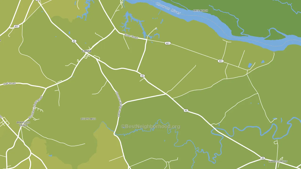 27922, NC block-group voter-turnout map