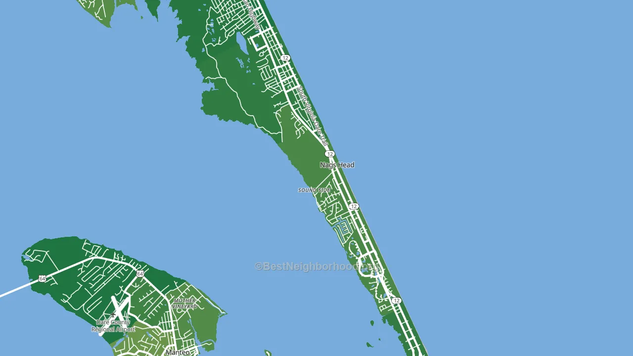 27959, NC block-group voter-turnout map
