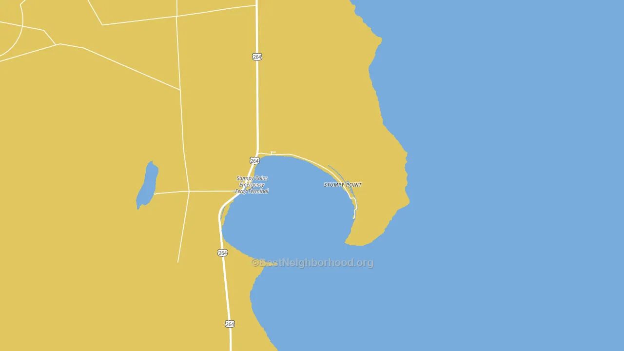 27978, NC block-group voter-turnout map