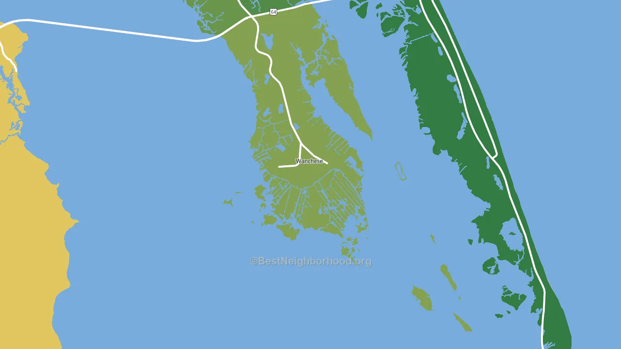 27981, NC block-group voter-turnout map