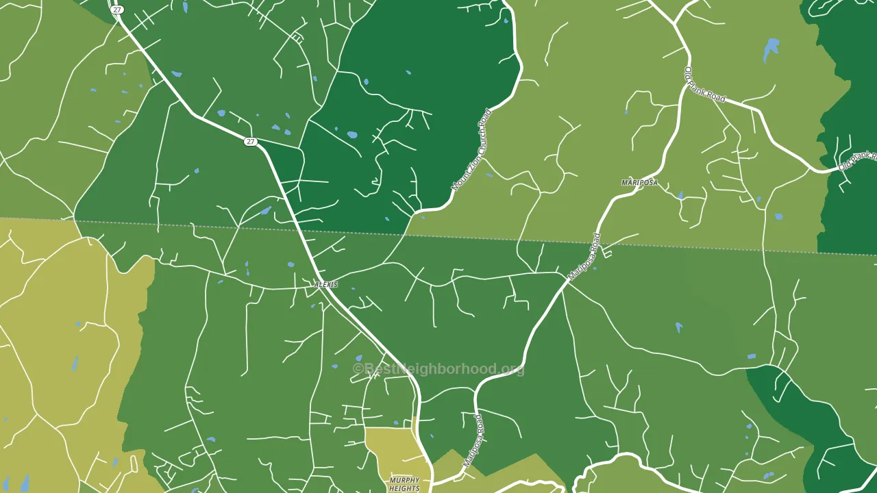 28006, NC block-group voter-turnout map