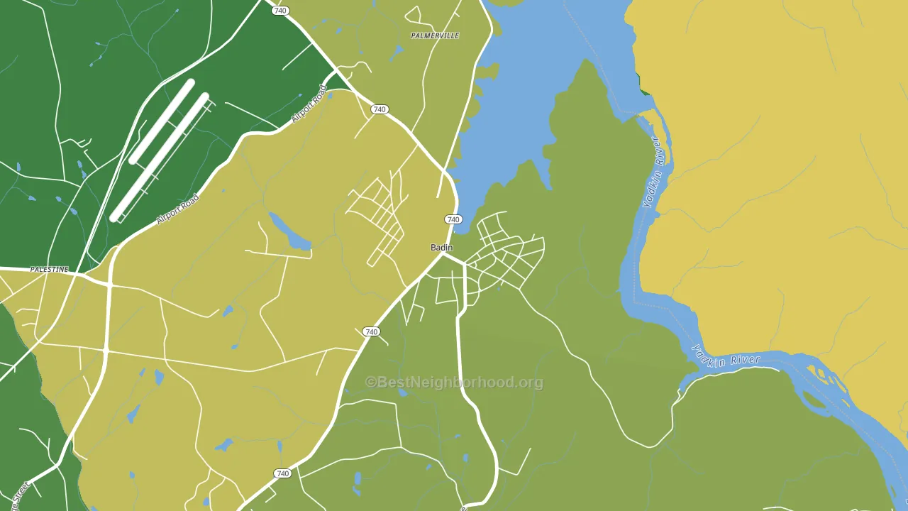 28009, NC block-group voter-turnout map