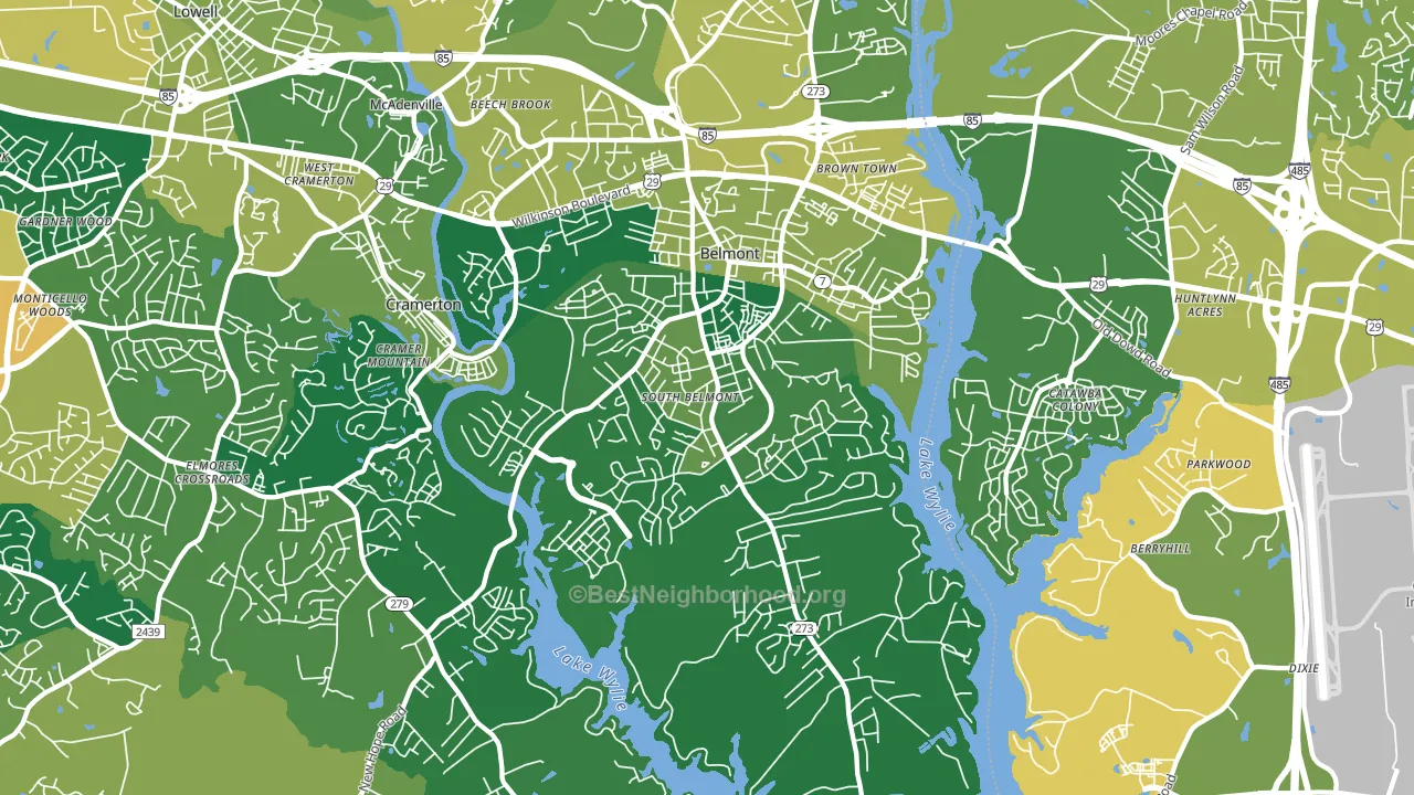 28012, NC block-group voter-turnout map