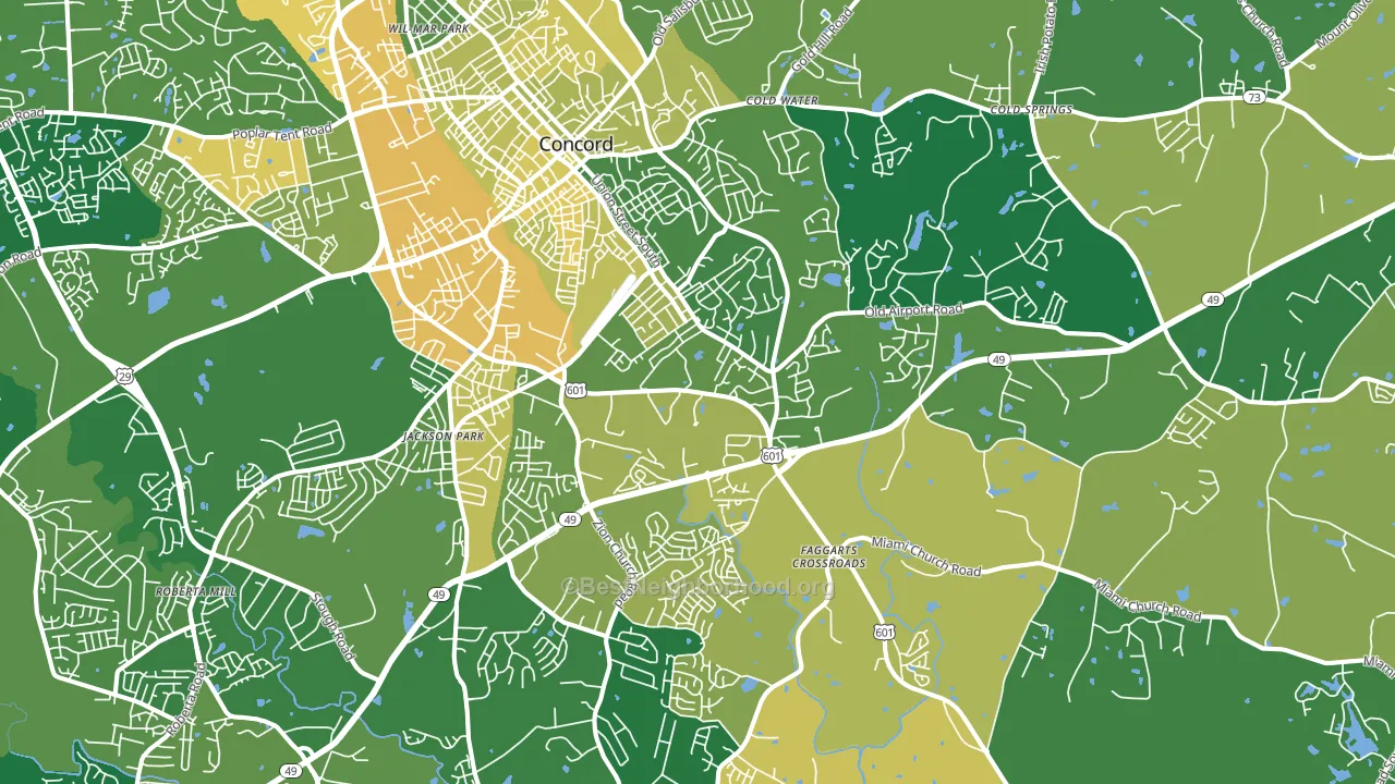 28025, NC block-group voter-turnout map