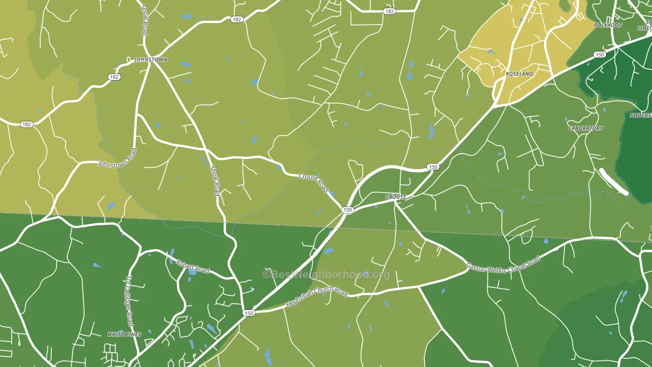 28033, NC block-group voter-turnout map