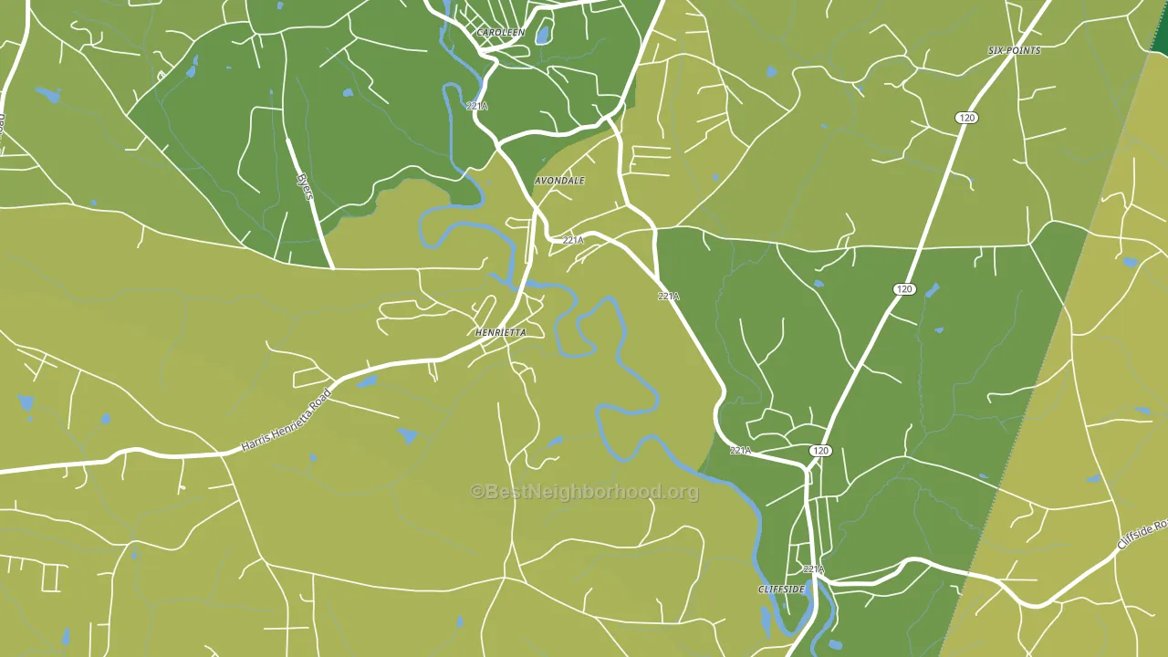 28076, NC block-group voter-turnout map