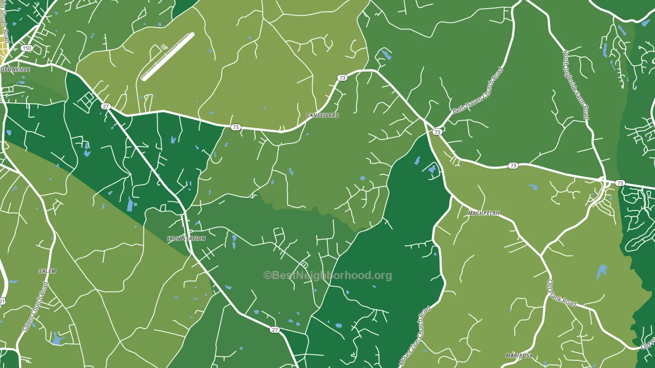 28080, NC block-group voter-turnout map