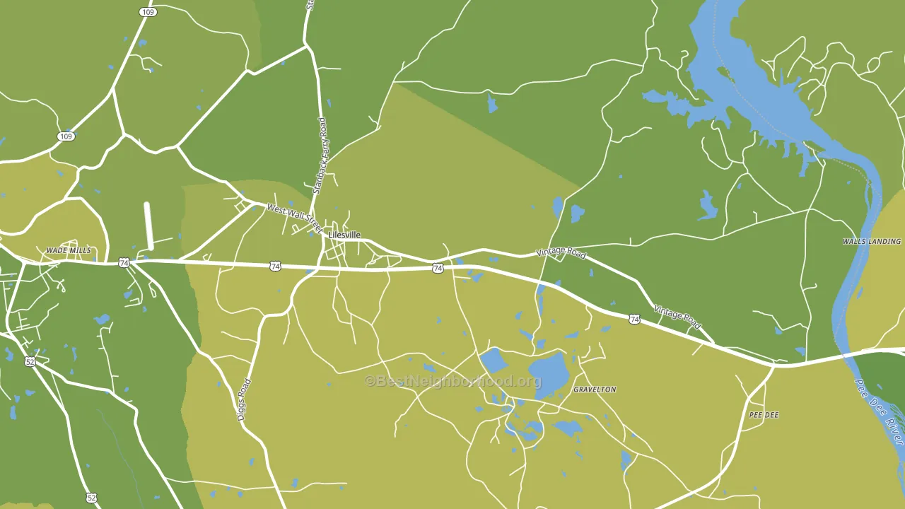 28091, NC block-group voter-turnout map