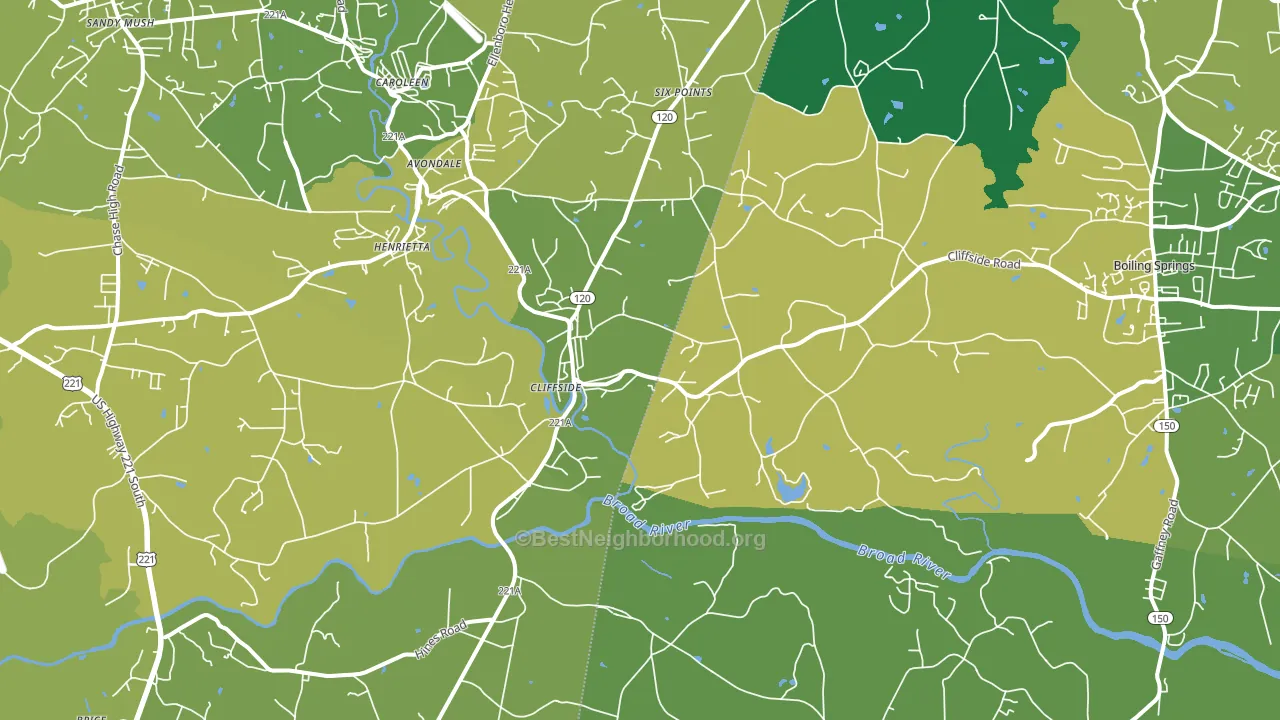 28114, NC block-group voter-turnout map